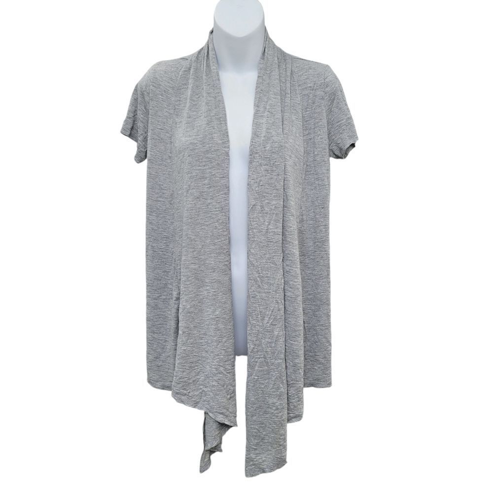 2/$20 Forever 21 Plain Grey Cardigan Top Blouse Size: Small
